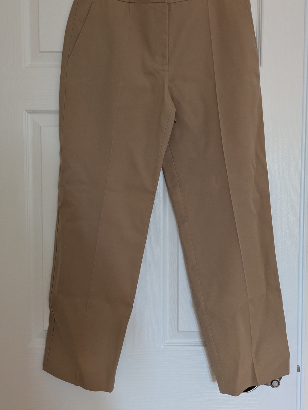 Jil Sander Tailored Straight-Leg Pants in Camel